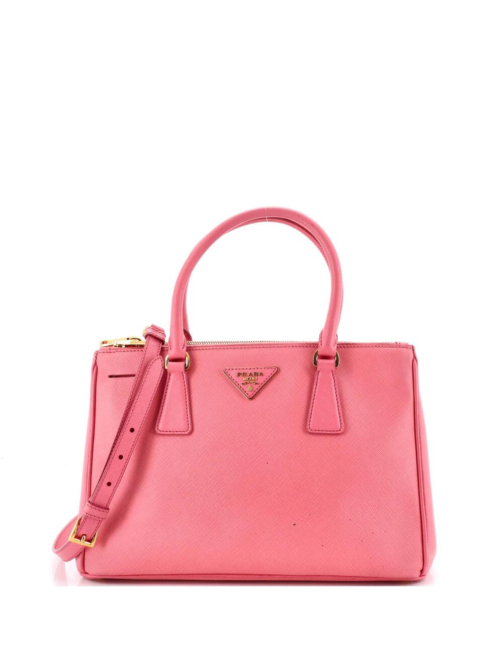 Prada Double Zip Lux Tote Saffiano #324577P10B
